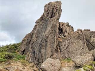 中岳登山道