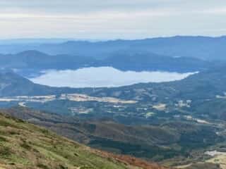 秋田駒ヶ岳登山道からの景色