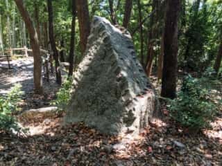 大阪城石垣石切丁場跡