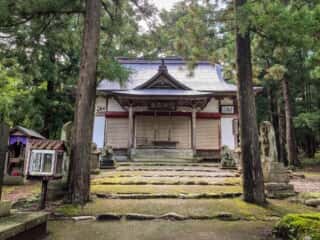 大石神社　拝殿