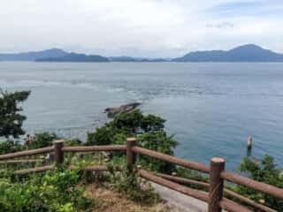 大角海浜公園 展望台からの景色