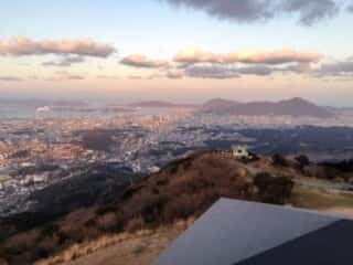 皿倉山 頂上からの景色