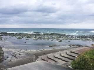 千畳敷海岸の光景