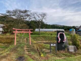 羽黒岩への入口