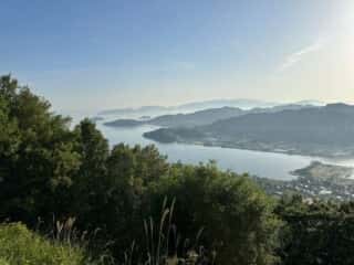 四国八十八ヶ所霊場 第84番札所 屋島寺の朝