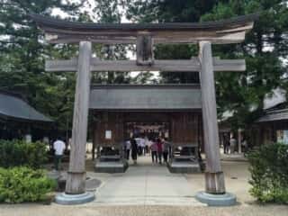 八重垣神社　鳥居