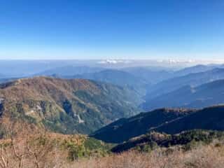 剣山 頂上からの景色