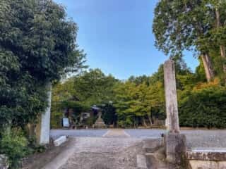 仁和寺　境内への道