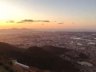 皿倉山 頂上からの景色