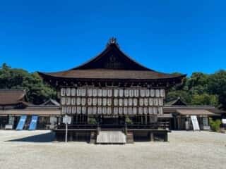 下鴨神社　舞殿