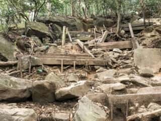 筑波山登山道