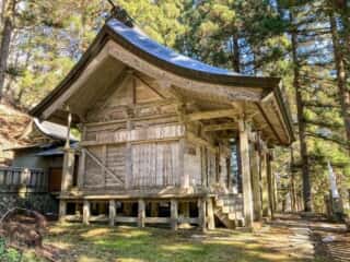 室根山　室根神社拝殿