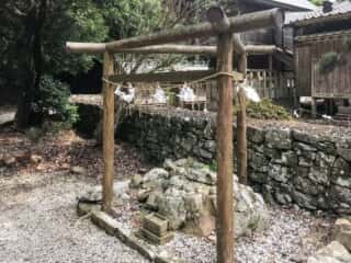和多都美神社　豊玉彦の墳墓