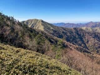 剣山頂上よりの展望