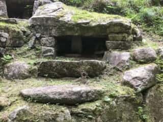 熊野神社遺跡内の遺構