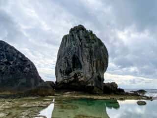 奄美大島 節田立神岩