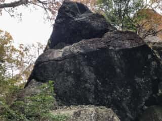 筑波山 立身石