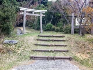舟木石上神社　鳥居