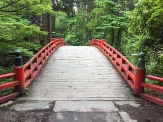 出羽三山 朱色の祓川神橋