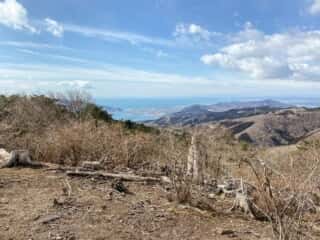 石投山 黒森山 登山道