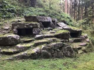 熊野神社遺跡内の遺構