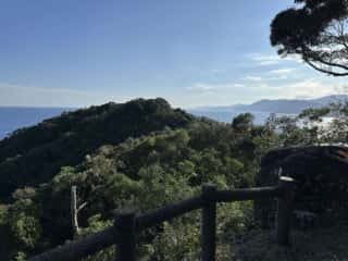 竹ヶ島頂上からのビュー