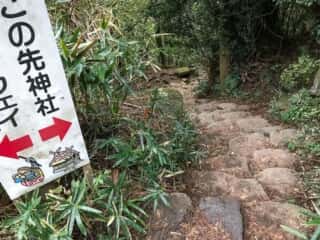 筑波山登山道