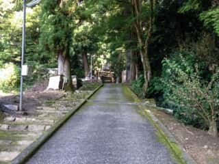 與喜天満神社　参道　 (伊豆加志本宮比定地)