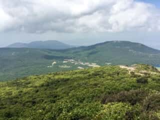 韓国岳からの景色