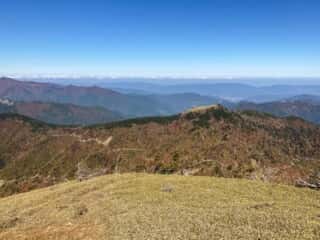 剣山頂上よりの展望