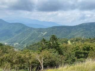 剣山頂上よりの展望