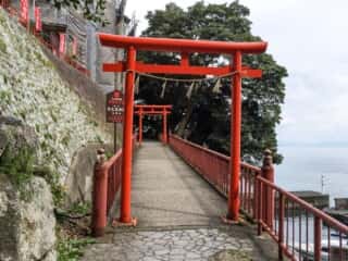 竹生島神社参拝道