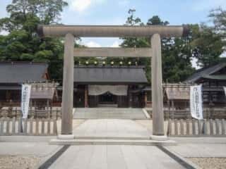 籠神社　参道