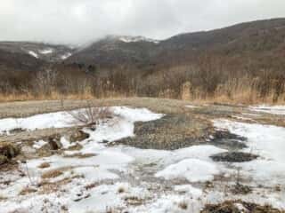 栗駒山 裏掛登山道入口
