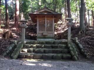 甲可日雲宮神社 拝殿 (甲可日雲宮比定地)