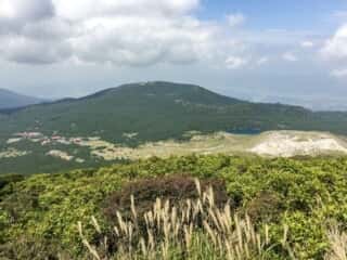 韓国岳からの景色