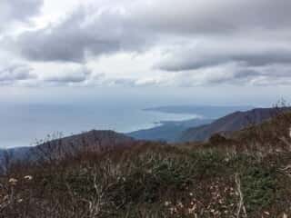 白神岳登山道からの景色