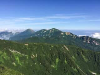 妙高山 山頂からの展望