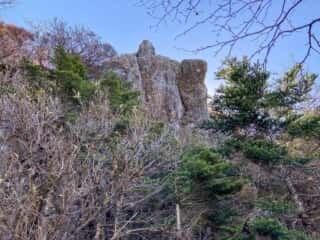 鶴石・亀石の岩場