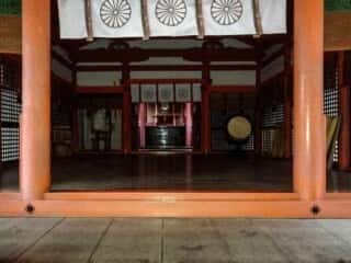 香椎宮　拝殿