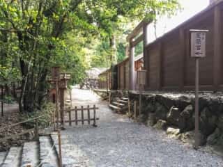伊勢神宮内宮　荒祭宮への参道