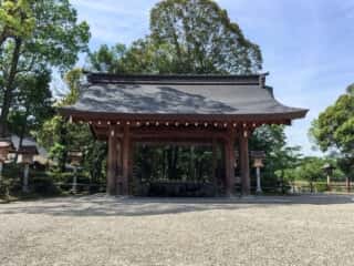 南手水舎　橿原神宮