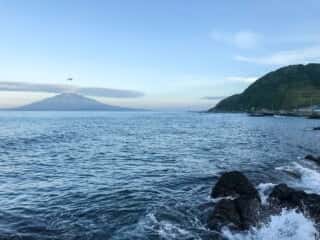 見内神社 (礼文島)からの景色