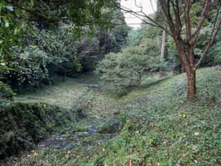 御嶽山 蓮池への道