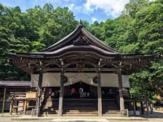 戸隠神社中社　拝殿