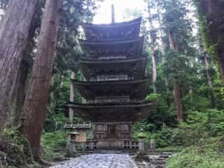 羽黒山 五重塔