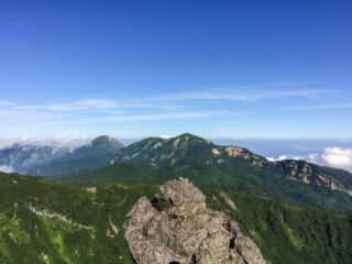 妙高山 山頂からの展望