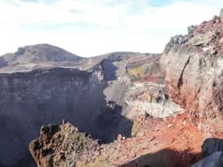 富士山 山頂火口