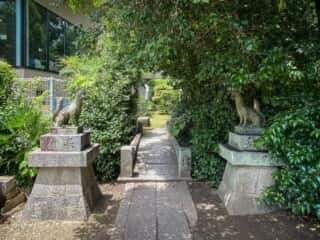 木嶋神社 (蚕の社)　社務所通路