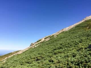御前峰 白山登山道